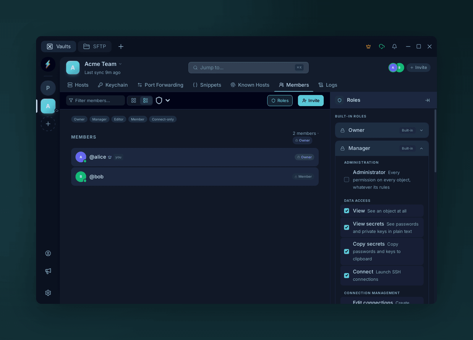 Voltius - Local-First SSH & SFTP Client